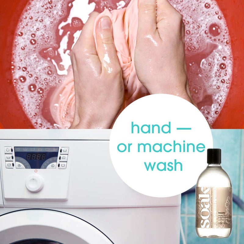 Soak Laundry Soap - No Rinse, Plant Derived Hand Wash Detergent - 375 ml / 12 fl. oz, 75+ Washes (Pineapple) - Image 3